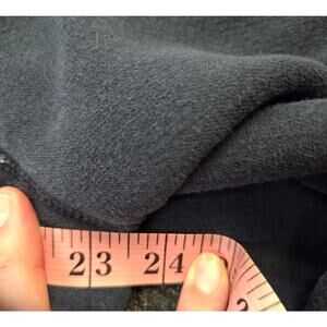 Hollister Co. Large Navy-Blue Full Zip Fleece Lined Jacket Y2K Cozy